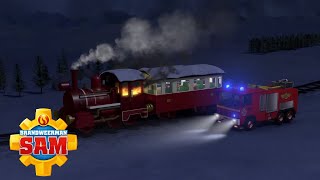 Brandweerman Sam | Brandweerman Sam redt de trein! | Nieuwe Afleveringen | Kinderfilms