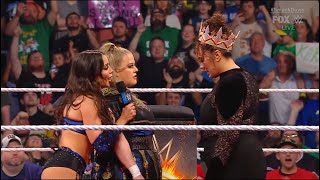 WWE Piper Niven and Bayley confronts Nia Jax 5/31/24