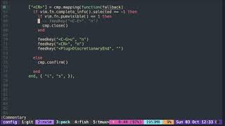 nvim-cmp #5: custom mapping for endwise