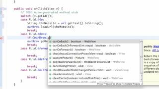 Android Application Development Tutorial 90 WebView navigation methods