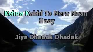 Jiya Dhadak (Kalyug) karaoke by (sameer gehani)