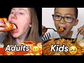 Kids vs. Adults Mukbangers