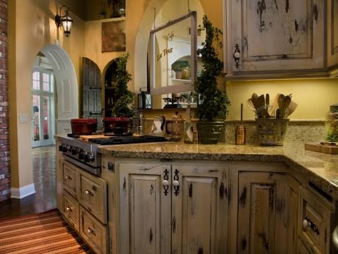 How To Make Cabinets Look Rustic - YouTube