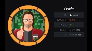 Craft -HackTheBox