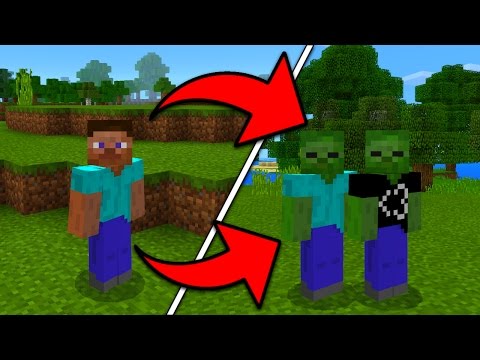 How To Become a Zombie in Minecraft Pocket Edition How To Become a Zombie in Minecraft Pocket Edition