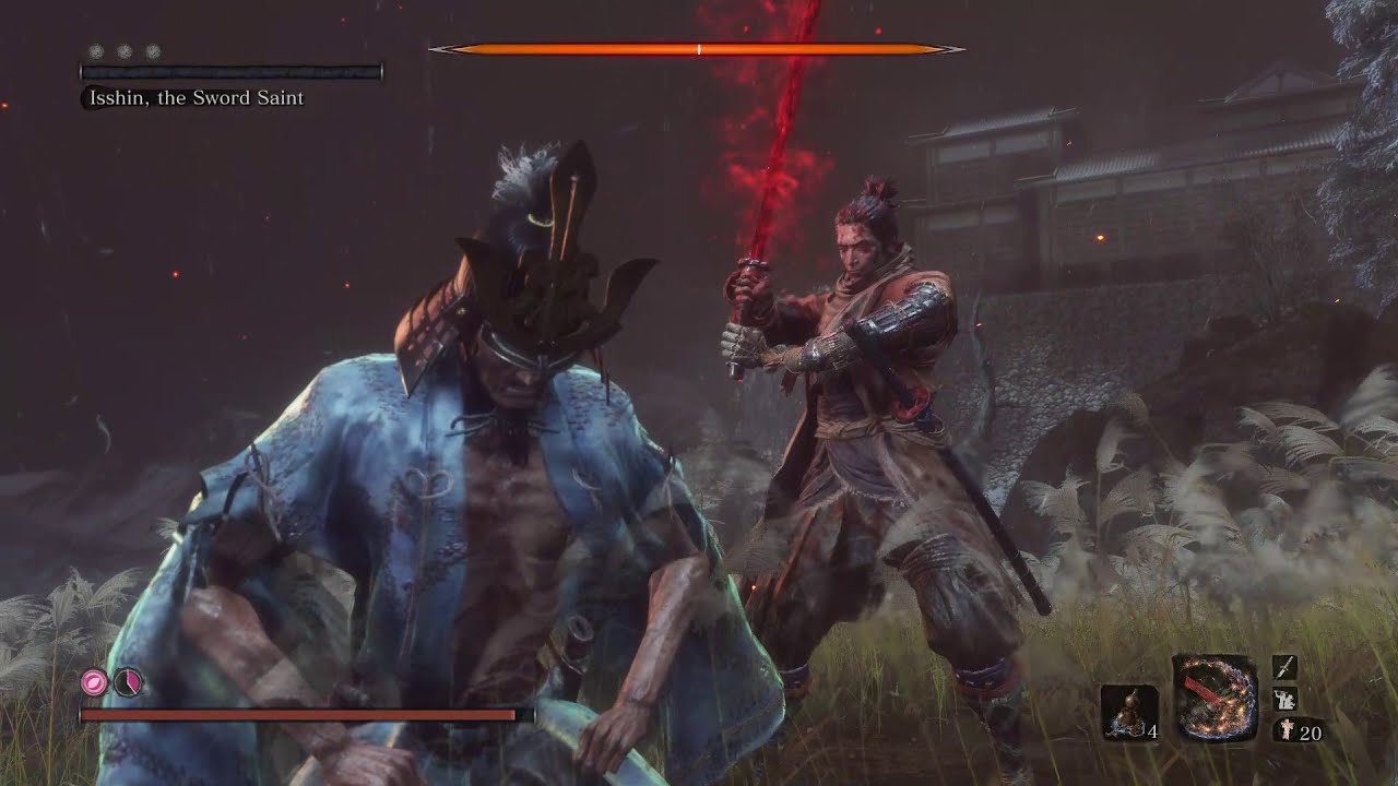 Sekiro Final Boss Isshin Ashina (sword Saint) - YouTube