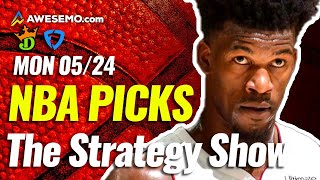 NBA DFS STRATEGY SHOW PICKS FOR DRAFTKINGS + FANDUEL DAILY FANTASY BASKETBALL | MONDAY MAY 24