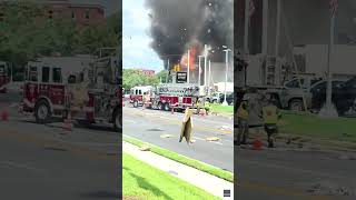 Man in North Carolina spotted leaking gas pipes moments before explosion #shorts