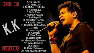 Best Of KK | KK Top 20 songs | KK all time hit songs | KK Jukebox | Krishnakumar Kunnath | KK