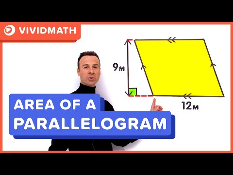 Area of a Parallelogram Area of a Parallelogram