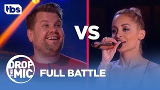 Drop the Mic: James Corden vs Nicole Richie |  Battle