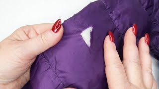 ✅Magic Trick: In 5 Minutes, a Hole in Your Jacket Will Disappear Without Leaving a Trace