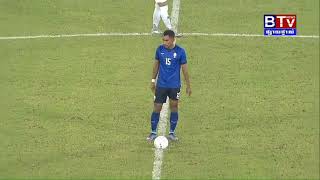 Reung Bunheing (15) Vs Philippines• Bunheing Can Be Classic Number 9 Of Cambodia Football