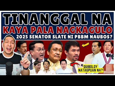 BREAKING NEWS Naub0s? SENATE SLATE ni PBBM Papalitan! BiSTAD0 ang SPONSOR sa MAISUG ni QUIBZ at DIGS