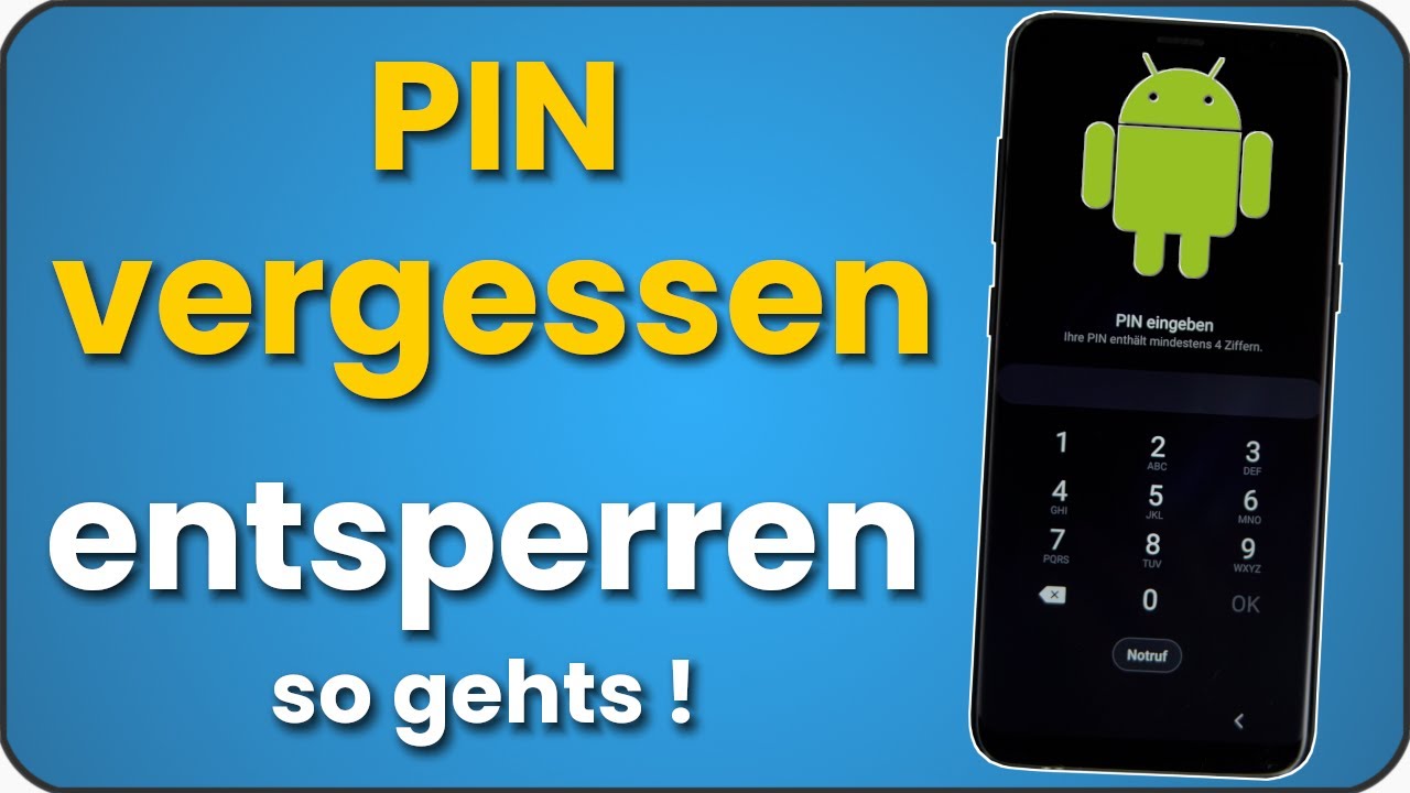 Handy PIN Vergessen Was Tun 🔒 Handy Entsperrmuster Vergessen 🔑 ...