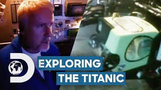 Exploring The Titanic Wreck In Deep-Sea Submarine | James Cameron's Last Mysteries of the Titanic