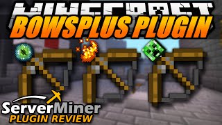How to make Minecraft bows more powerful with BOWSPLUS Plugin