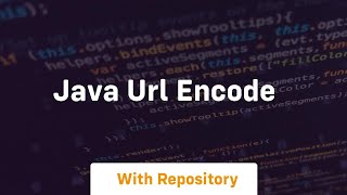 java url encode