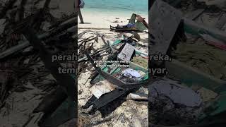 PEROBOHAN RUMAH MASYARAKAT ADAT LAUT DI SEMPORNA