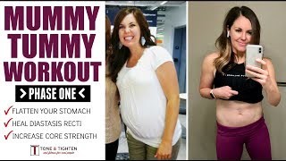 Mummy Tummy Workouts - Postpartum Ab Exercises - Diastasis Recti Safe Workout