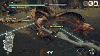 switch：魔物獵人崛起：七星 集會所上位任務 首領青熊獸。