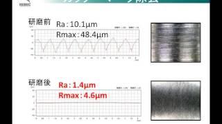 【ジーベックテクノロジー】加工事例・カッターマーク除去(SUS304)