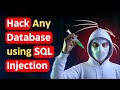 How to Hack Any Database using SQL Injection in Kali Linux?