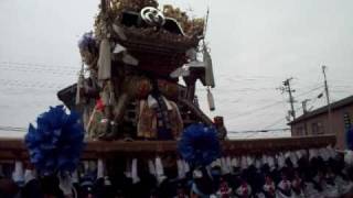 ＮＷＭ－２１７　　魚吹八幡神社2010・宵宮　（坂出・屋台）