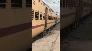 🔥 Sound of Yellow ICF UTKRISHT Coaches Indian Railways 🔥 #shorts