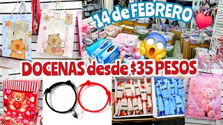 Docenas desde $35 PESOS 😱 Detalles para 14 de FEBRERO ♥️ Tienda ECONOMICA cerca del metro Tepito 😍