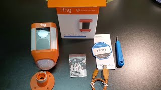 Ring Jobsite Security Spotlight Cam Battery, Orange