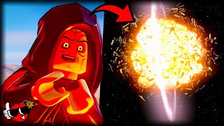 I tried to destroy EVERY planet in Lego Star Wars…
