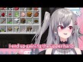 riona can t resist sui chan s adorable charm while they hang out together in minecraft 【hololive】