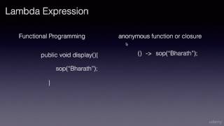 Java 8 Features Part 2 - Lambda Expressions
