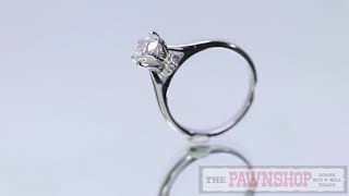 Modern 1.10ct Diamond Solitaire Ring - $17,500