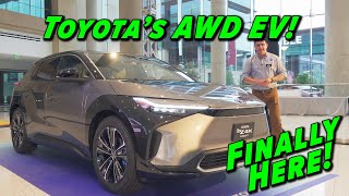 Hands On With Toyota's FULL Electric CUV | 2022 bZ4X!
