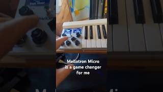 MellotroMicro is a game changer for composing hip hop beats #mellotron #keyboard #akai #mpc #beat