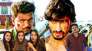 INDIAN SOLDIER NEVER ON HOLIDAY | Thalapathy vijay & Vidyut Jamwal - BEST ACTION SCENE REACTION