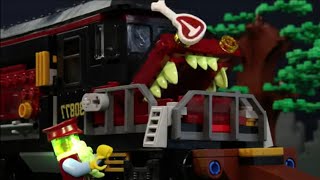 LEGO Haunted Train, School, Bus (COMPILATION)  STOP MOTION LEGO Hidden Side & More | Billy Bricks