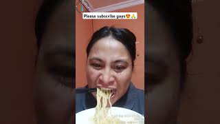 Makan mie pagi2 ditemani dengan cabe rawit #food #indomienoodles #indomie #mukbang #eating