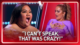 Voice Coaches THROW THEIR SHOES at talent after SHOW-STOPPING Beyoncé Blind Audition | Journey #247