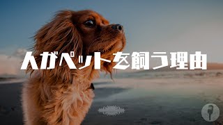 人がペットを飼う理由