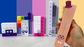 DIY Numberblocks 16 to 20 Using SnapCubes || Keith's Toy Box
