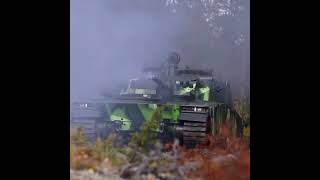 Swedish CV 90 in action #shorts