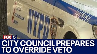 City Council prepares to override Mayor Adams’ veto of ‘How Many Stops Act’
