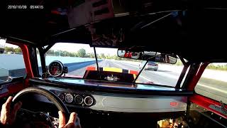 582 BBC Nova Drag Race incar video - 1/8 mile run