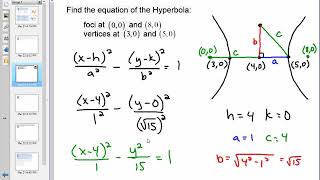 PreCalculus Notes 9 3 Hyperbolas