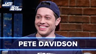 Pete Davidson Returned from Rehab to an Aquarium in His Home, Talks SNL Audition and Dog Man