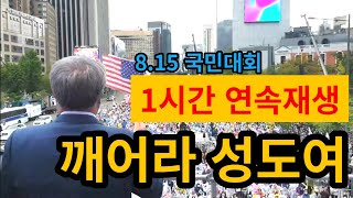 [8.15국민대회] 깨어라성도여 1시간연속재생