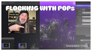Flocking with POPs in TouchDesigner